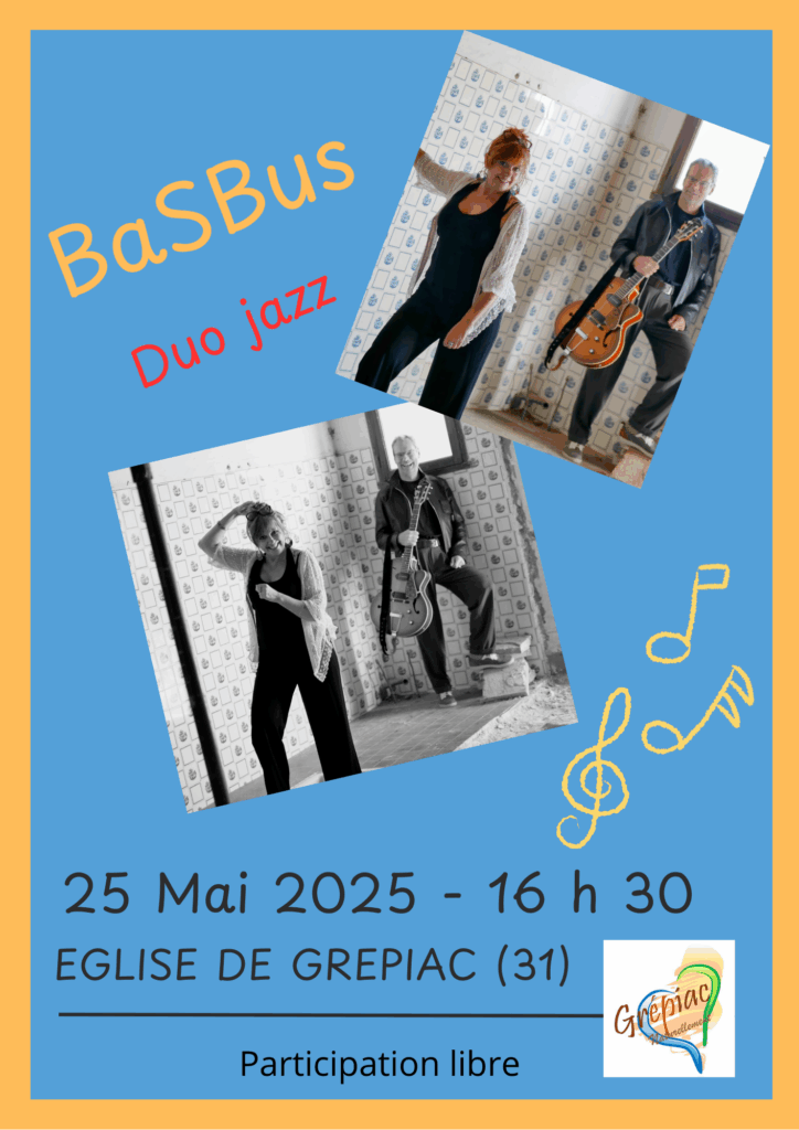 BaSBus Duo jazz en concert à l'église de Grépiac @ Eglise de Grépiac