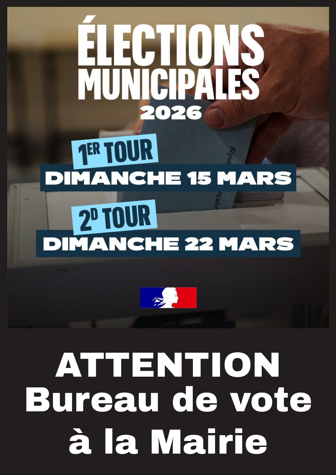 Élections municipales (1er tour) @ Mairie de Grépiac