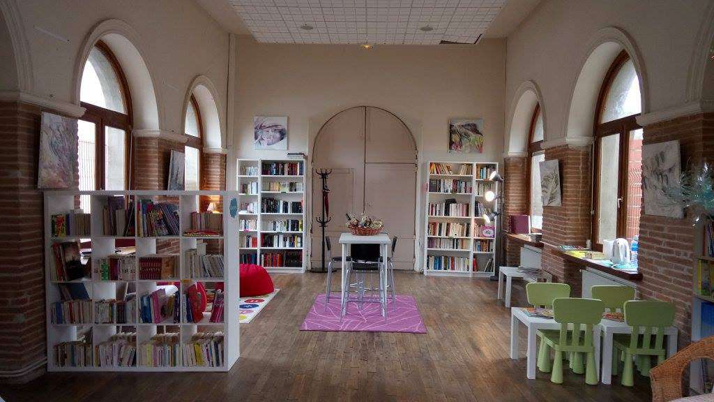 Bibliothèque de Grépiac vue intérieure