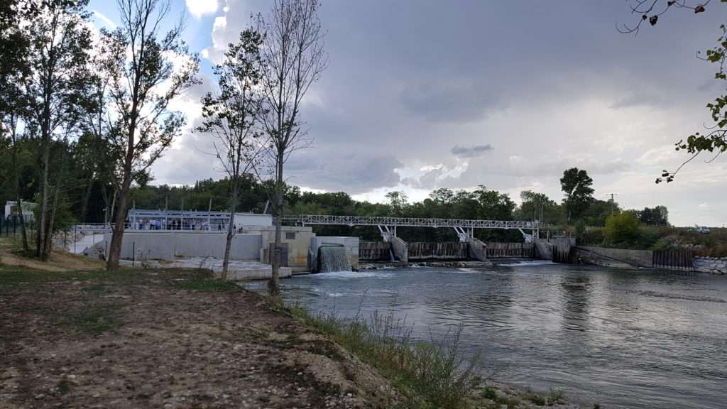 La centrale hydroélectrique à Grépiac
