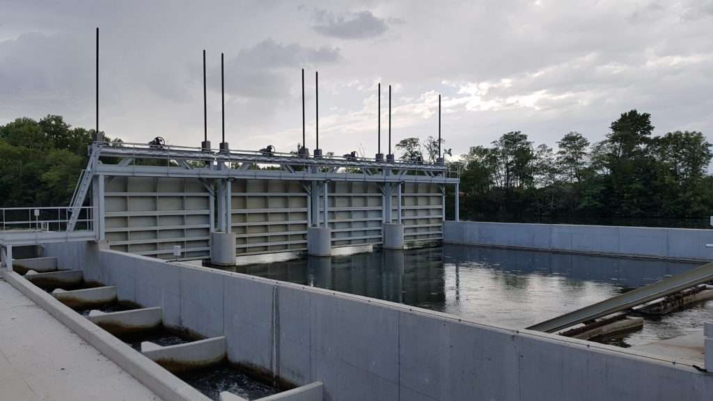 La centrale hydroélectrique à Grépiac
