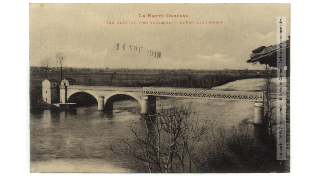 Pont de Grépiac photo ancienne