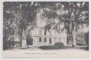 Château bachis à Grépiac années 60